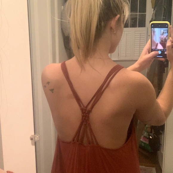 Boutique rust tunic - worn once! - Picture 3 of 6